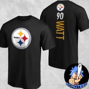 Pittsburgh Steelers TJ Watt Playmaker T-Shirt Merchandise Two Sides Essentials Unisex T-Shirt