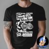 Pigeons Playing Ping Pong New Years Run 2024-2025 On Dec 30 31 2024 Artwork By Justin Helton Essentials Unisex T-Shirt