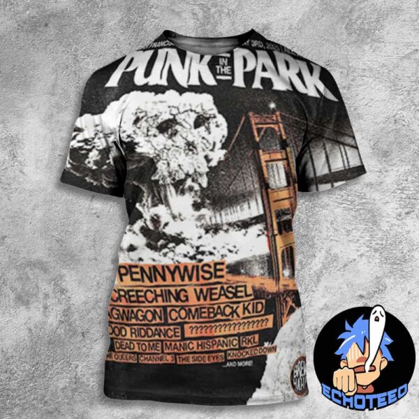 Punk In The Park Lineup On May 3rd 2025 At San Francisco California All Over Print Essentials Unisex T-Shirt