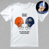 Myrtle Beach Bowl NCAA 2024-2025 Bowl Games Coastal Carolina vs UTSA At Brooks Stadium December 23rd 2024 Skull Helmet Head To Head Essentials Unisex T-Shirt