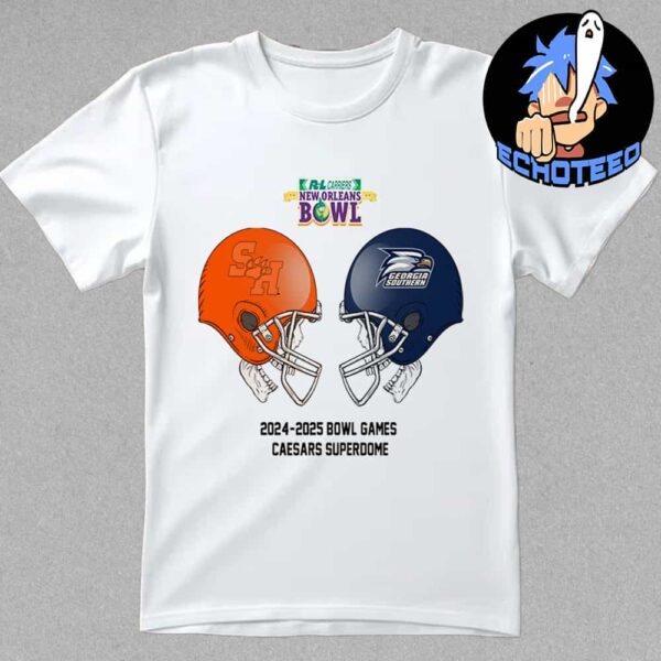 RL Carries New Orleans Bowl NCAA Bowl Games Sam Houston State vs Georgia Southern At Caesars Superdome New Orleans Louisiana December 19th 2024 Essentials Unisex T-Shirt