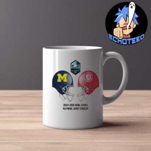 ReliaQuest Bowl NCAA 2024-2025 Bowl Games Alabama Crimson Tide vs Michigan Wolverines At Raymond James Stadium December 31 2024 Mug