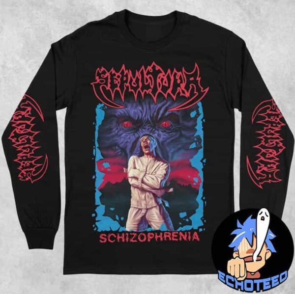 Sepultura Schizophrenia Longsleeves Limited Edition All Over Print Two Sides Essentials Unisex T-Shirt