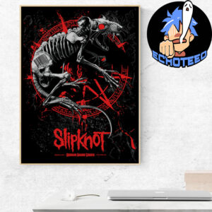 Slipknot 2024 Tour Poster On Dec 13th 2024 New York Home Decor Canvas