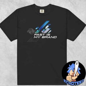 Sonic the Hedgehog 3 Fast is My Brand Comfort Colors T-Shirt Merchandise Essentials Unisex Shirt