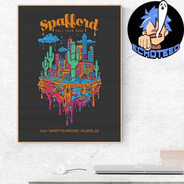 Spafford Fall Tour 2024 On Dec 14th 2024 At Variety Playhouse Atanta Georgia Home Decor Poster Canvas