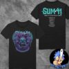 Sum 41 S41 Blue Demon Itin Tee Merchandise Two Sides Essentials Unisex T-Shirt