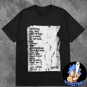 Sum 41 Setlist Tee Merchandise Essentials Unisex T-Shirt