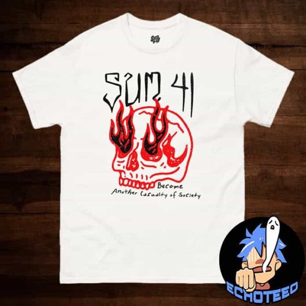 Sum 41 Skull Sketch Tee Merchandise Essentials Unisex T-Shirt