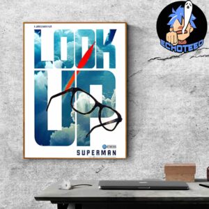 Superman A James Gunn Film Poster On Dec 20th 2024 Artwork By Doaly Home Decor Canvas