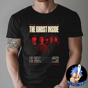 The Ghost Inside Performance Europe Tour List Start On Jun 2025 Essentials Unisex T-Shirt