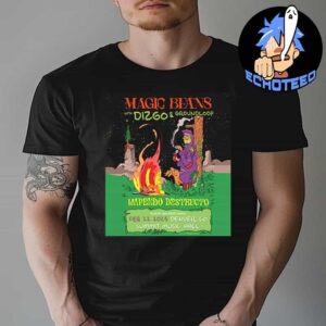 The Magic Beans Album Release Show On Feb 22th 2025 At Summit Music Hall Denver Colorado By Gnartoons Essentials Unisex T-Shirt