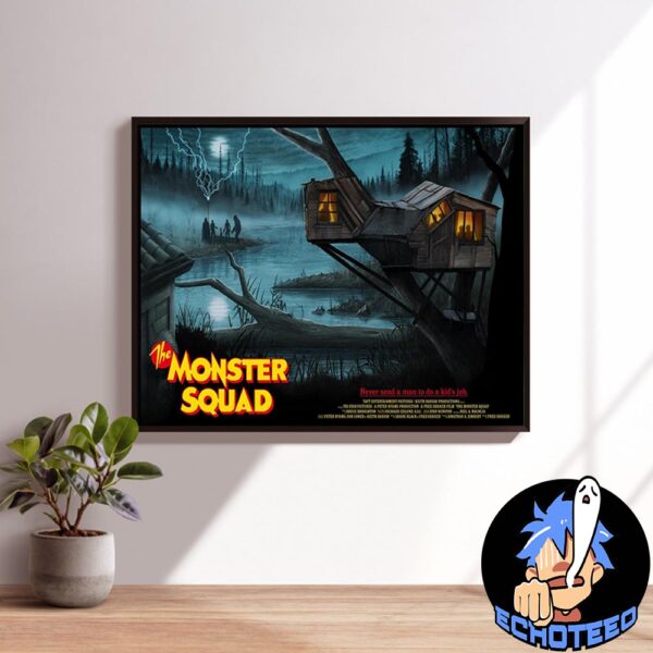 The Monster Squad Movie Poster On Dec 10th 2024 By Andrew Rowland Home Decor Canvas