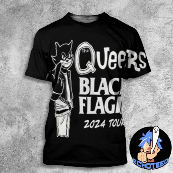 The Queers With Black Flag Final Show On Dec 2024 At Hooligans Live Jacksonville US All Over Print Essentials Unisex T-Shirt