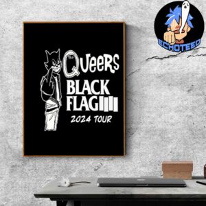 The Queers With Black Flag Final Show On Dec 2024 At Hooligans Live Jacksonville US Home Decor Poster Canvas