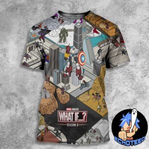 What If Season 3 Marvel Illustration On Dec 30th 2024 At Disney Plus By Salvador Anguiano All Over Print Essentials Unisex T-Shirt