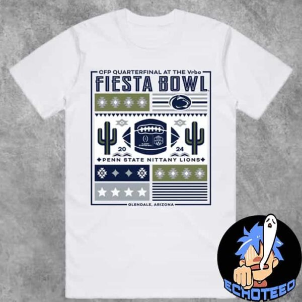 2024 CFP Vrbo Fiesta Bowl Penn State Block Party Tee Merchandise Essentials Unisex T-Shirt