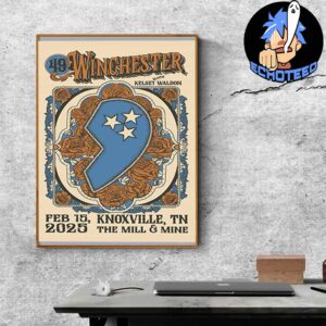 49 Winchester With Kelsey Waldon Performance On Feb 15th 2025 At The Mill & Mine Knoxville Tennessee Home Decor Poster Canvas