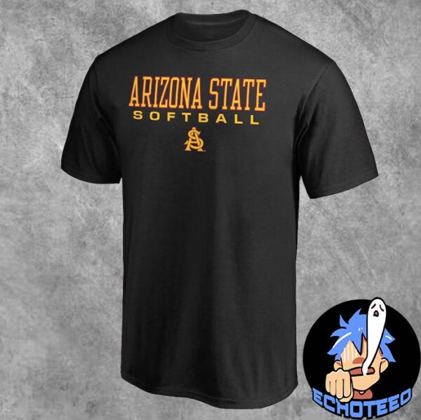 Arizona State Sun Devils True Sport Softball T-Shirt Merchandise Essentials Unisex T-Shirt