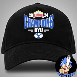 BYU Cougars The Champions Of Valero Alamo Bowl 2024-2025 NCAA On Dec 28th 2024 At Alamo Dome San Antonio Texas Classic Hat Cap