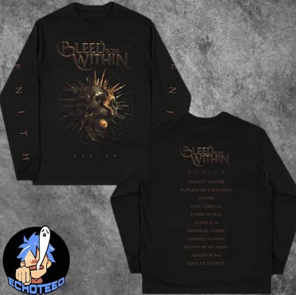 Bleed From Within Zenith Longsleeve Merchandise All Over Print Essentials Two Sides Unisex T-Shirt