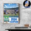 Ohio State Buckeyes The Champions Of Goodyear Cotton Bowl 2024-2025 NCAA On Jan 11th 2025 At Arlington Texas Home Decor Poster Canvas