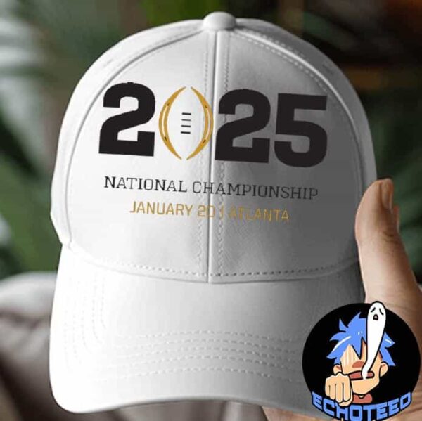 College Football Playoff National Championship 2025 On Jan 20th 2025 At Mercedes Benz Stadium Atlanta Georgia Classic Hat Cap