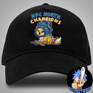 Detroit Lions The King Of NFC North Champions NFL Playoffs 2024-2025 Merch By CornDoggyLoL Classic Hat Cap