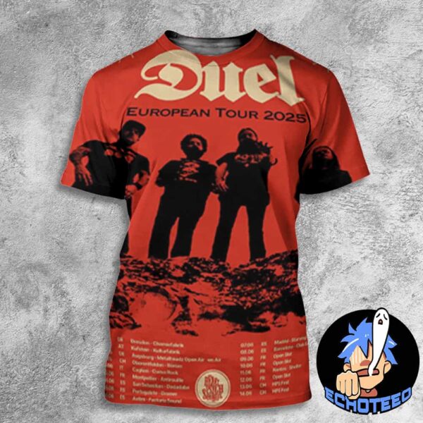 Duel European Tour 2025 Start On May 28th 2025 At Chemiefabrik Dresden Germany All Over Print Essentials Unisex T-Shirt