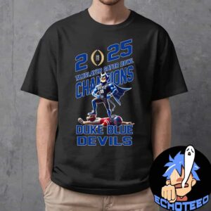 Duke Blue Devils Defeat Ole Miss Rebels Mascot Taxslayer Gator Bowl Champions NCAAF Season 2024-2025 CFP Quarterfinal Essentials Unisex T-Shirt