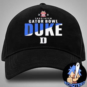 Duke Blue Devils Taxslayer Gator Bowl 2025 On Jan 2nd 2025 At Jacksonville Florida Classic Hat Cap