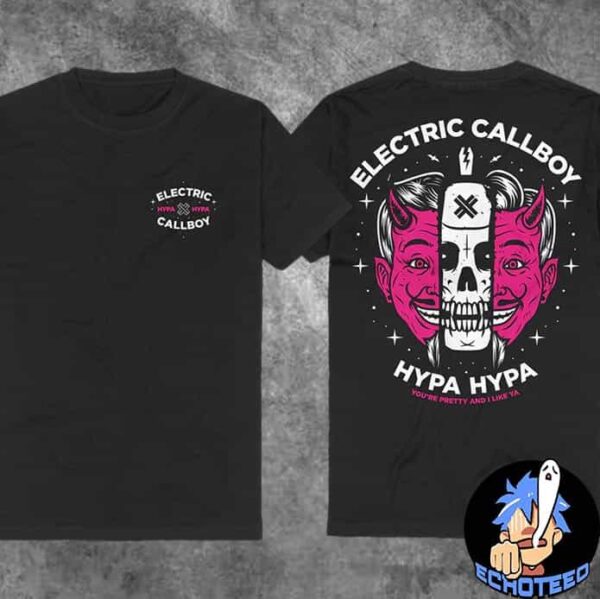 Electric Callboy Exclusive Hypa Hypa Devil T-Shirt Merchandise Two Sides Essentials Unisex Shirt