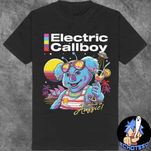 Electric Callboy Koala Cocktail Black T-Shirt Merchandise Essentials Unisex Shirt