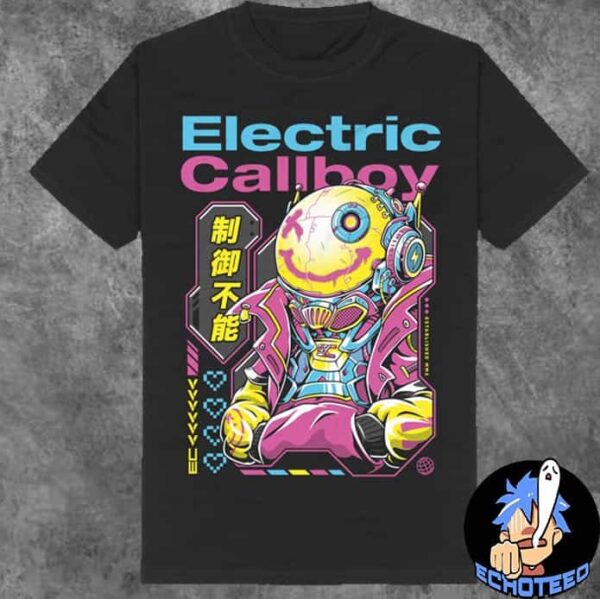 Electric Callboy Outta Control Black T-Shirt Merchandise Essentials Unisex Shirt