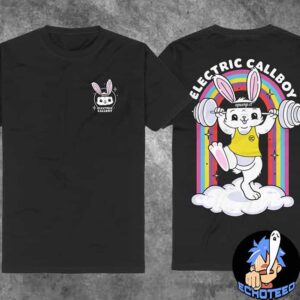 Electric Callboy Pump It Bunny T-Shirt Merchandise Two Sides Essentials Unisex Shirt