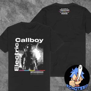 Electric Callboy Spaceman Cover T-Shirt Merchandise Two Sides Essentials Unisex Shirt