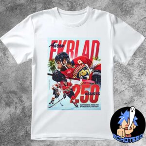 Florida Panthers Aaron Ekblad 250 Assists The 3rd All Time In Cats History 2025 NFL Essentials Unisex T-Shirt