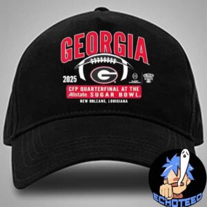 Georgia Bulldogs Allstate Sugar Bowl 2025 CFP Quarterfinal On Jan 1st 2025 At New Orleans Louisiana Classic Hat Cap