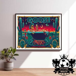 Goose The Band New Year Eve On Dec 30 31 2024 At Moody Center Austin Texas Home Decor Poster Canvas