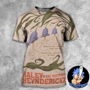 Haley Heynderick And The Westerlies Performance Start On Jan 25th 2025 At Pappy And Harriet Pioneertown US By Andrea Poise All Over Print Essentials Unisex T-Shirt