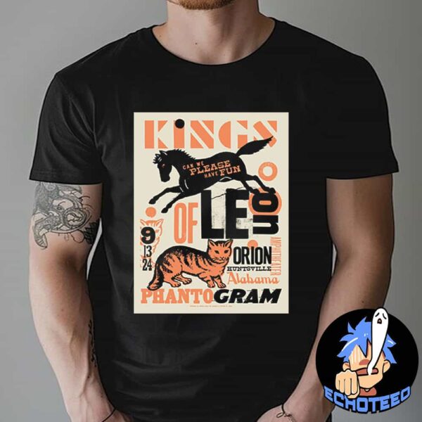 Kings Of Leon And Phantogram Performance On Sep 13th 2024 At The Orion Amphitheater Huntsville Alabama Essentials Unisex T-Shirt