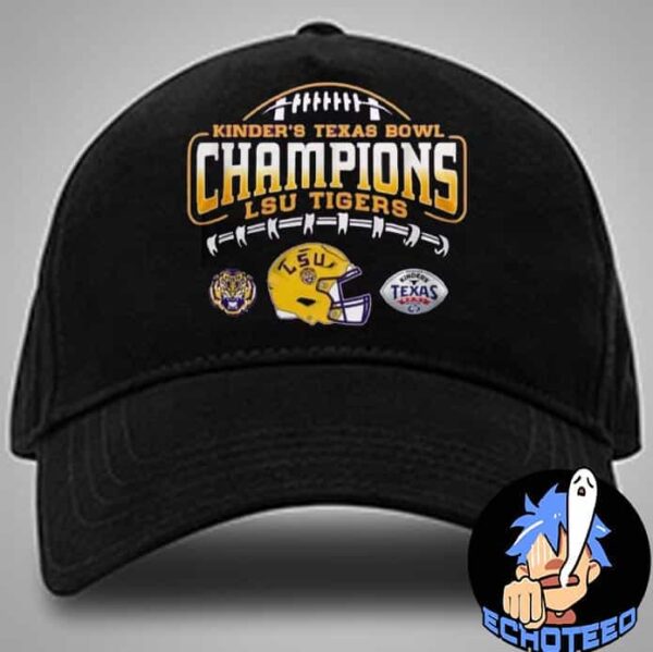 LSU Tiger The Champions Of Kinder’s Texas Bowl On Dec 31th 2024 NCAA At NRG Stadium Houston Texas Classic Hat Cap