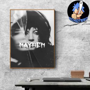 Lady Gaga Mayhem The Seventh studio LG7 Album Released On Feb 14th 2025 Home Decor Poster Canvas