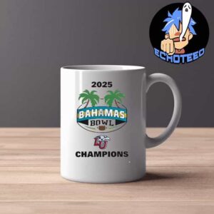 Liberty Flames The Champions Of Bahamas Bowl 2024-2025 NCAA On Jan 4th 2025 At Thomas A Robinson National Stadium Nassau Bahamas Mug