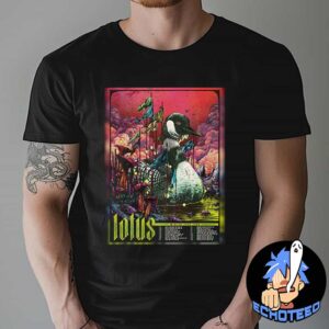 Lotus Winter 2025 Tour Start On Jan 17 18 2025 At New York City Artwork By Max Mahn Essentials Unisex T-Shirt