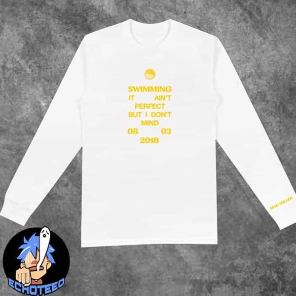 Mac Miller It Ain’t Perfect Long Sleeve Merchandise All Over Print Essentials Unisex T-Shirt