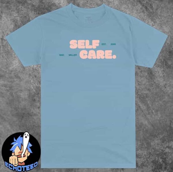 Mac Miller Self Care Bubble Blue Tee Merchandise Essentials Unisex T-Shirt