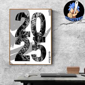 Metal Blade Records Happy New Year 2025 Celebration On Jan 2nd 2025 Home Decor Poster Canvas