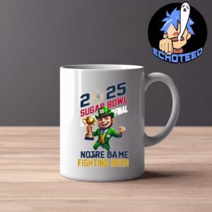 Notre Dame Fighting Irish Allstate Sugar Bowl Champions NCAAF Season 2024-2025 CFP Quarterfinal Mug