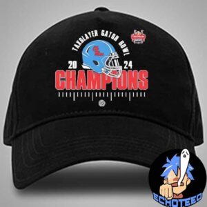 Ole Miss Rebels The Champions Of Taxslayer Gator Bowl On Jan 2nd 2025 NCAA At EverBank Stadium Jacksonville Classic Hat Cap